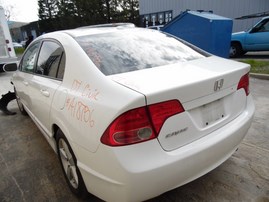 2007 HONDA CIVIC EX WHITE 4DR 1.8L VTEC AT A18756